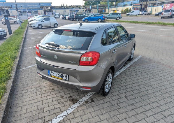 Suzuki Baleno cena 38500 przebieg: 66000, rok produkcji 2018 z Szczecin małe 22